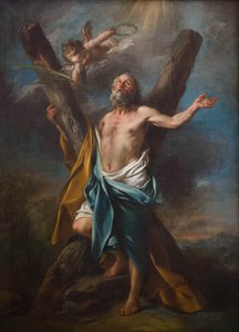 St. Andrew klemte korset sitt